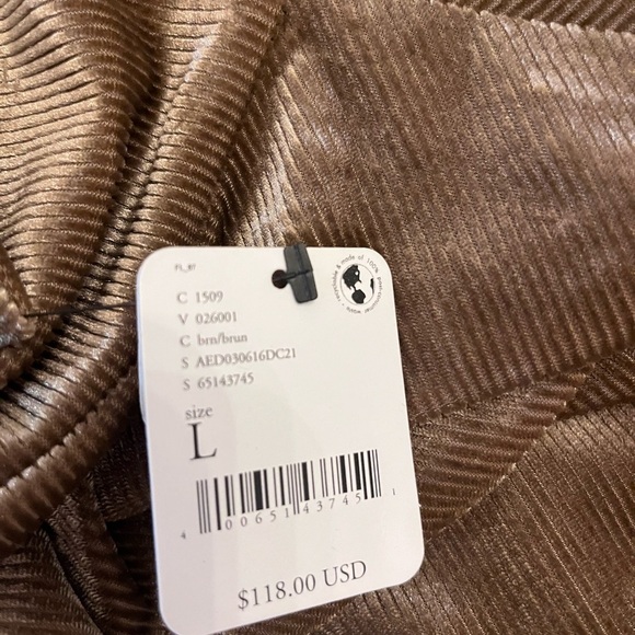 AFRM Elegant Brown Long Sleeve Dress‎ - Picture 5 of 5